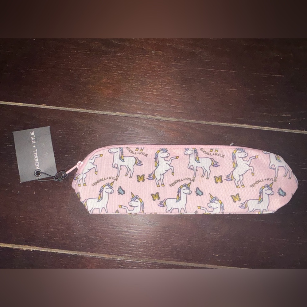 Pink Unicorn Butterfly Case bag holder school travel work play holiday gifts fun